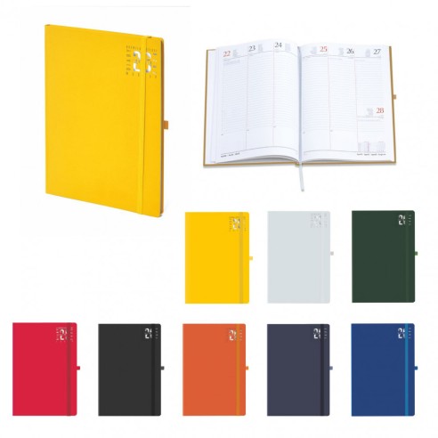 Agenda settimanale con elastico cm 17x24