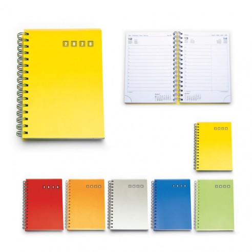 Agenda giornaliera spiralata cm 15x21