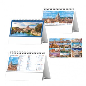 Calendario illustrato Roma