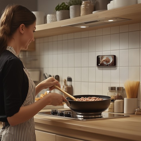 Custodia magnetica per selfie a...