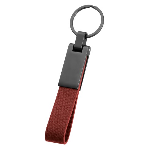 Portachiavi anello in metallo nero...