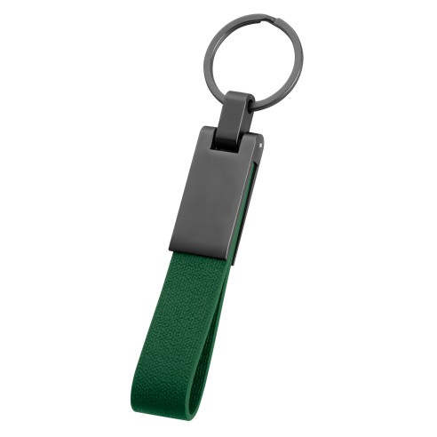 Portachiavi anello in metallo nero...