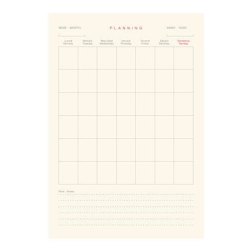 Notes perpetuo cm14x20,5