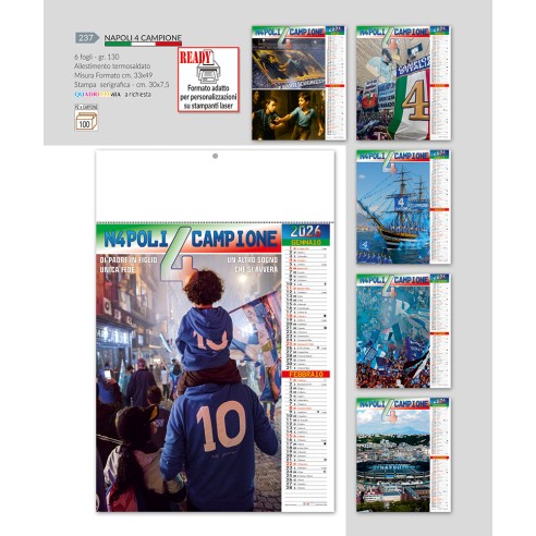 Calendario Napoli Campione