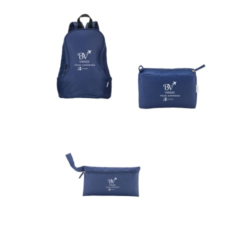 Set viaggio Zaino + Portadocumenti +...