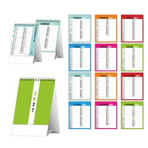 Calendario norvegese Multicolor