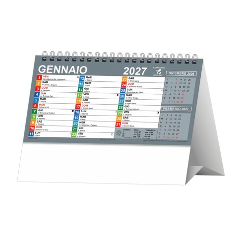 Calendario da scrivania" MULTICOLOR"