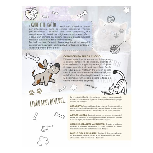 Calendario illustrato " CANI E GATTI"