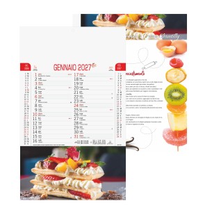Calendario trimestrale DOLCI