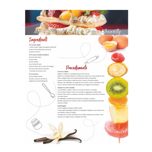 Calendario trimestrale DOLCI