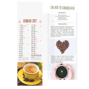 Calendario silhouette " Caffè" 2