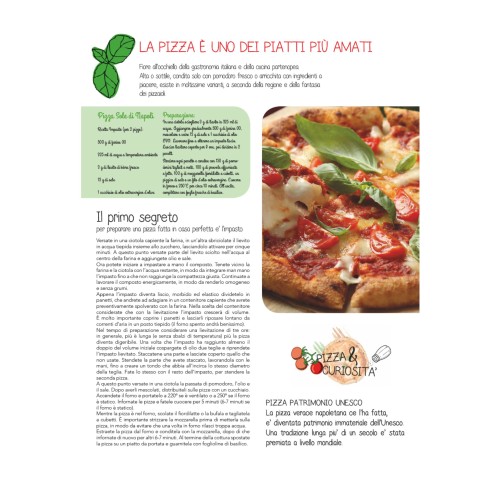 Calendario illustrato " PIZZA"