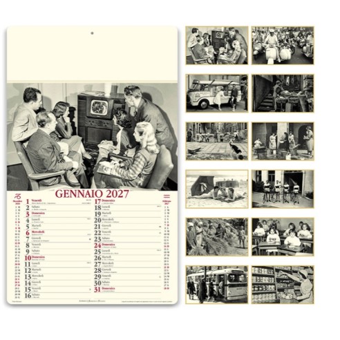 Calendario come eravamo personalizzato