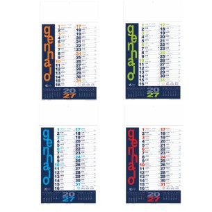 Calendario da parete "...