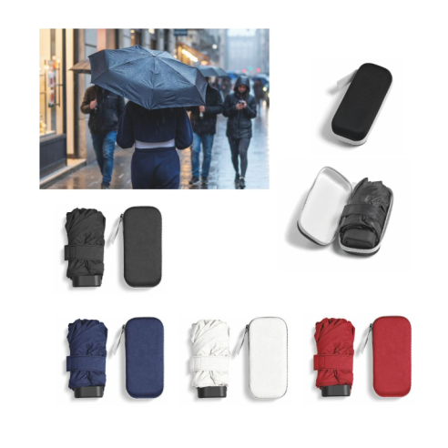 Mini ombrello in astuccio