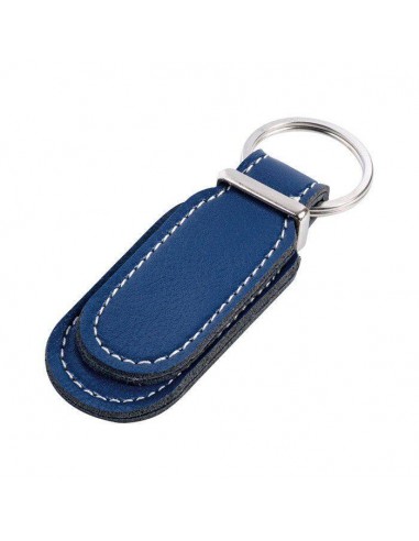 PORTACHAIVI CON CUCITURE A CONTRASTO