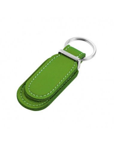 PORTACHAIVI CON CUCITURE A CONTRASTO