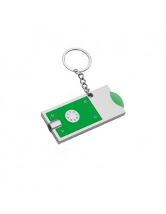 PORTACHIAVI MULTIFUNZIONE CON DISCO IN PLASTICA PER CARRELLO SPESA 2