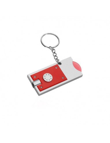 PORTACHIAVI MULTIFUNZIONE CON DISCO IN PLASTICA PER CARRELLO SPESA