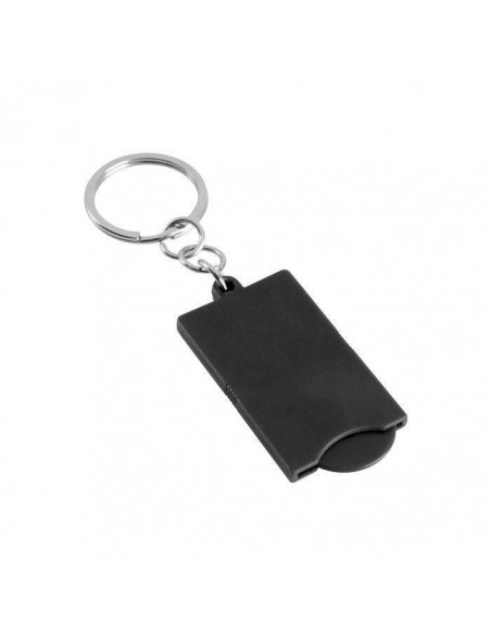 PORTACHIAVI CON DISCO IN PLASTICA ESTRAIBILE
