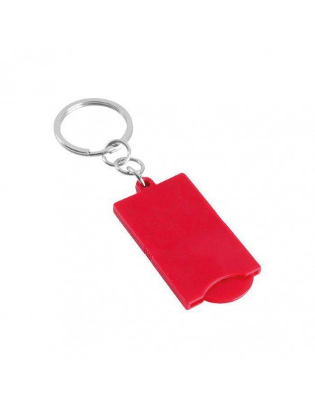 PORTACHIAVI CON DISCO IN PLASTICA ESTRAIBILE