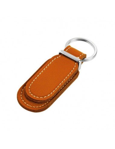 PORTACHAIVI CON CUCITURE A CONTRASTO