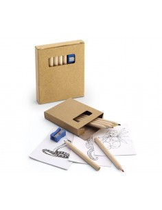 SET PASTELLI 6 PEZZI CON TEMPERAMATITE