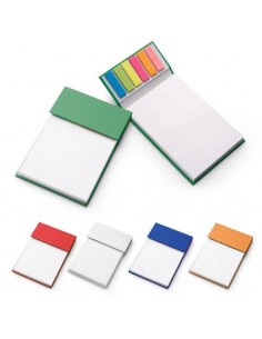BLOCCO NOTES CON POST IT