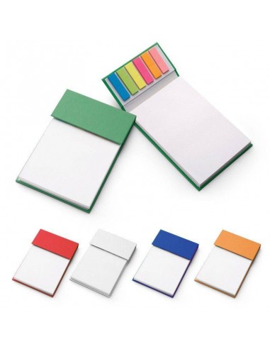 BLOCCO NOTES CON POST IT