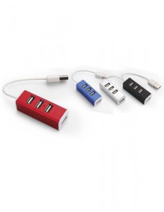 HUB  4 PORTE USB IN PLASTICA