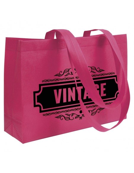 SHOPPER IN TNT LAMINICI LUNGHI E SOFFIETTO