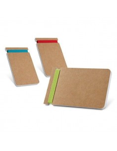 BLOCK NOTES CON 60 FOGLI IN CARTA RECICLATA