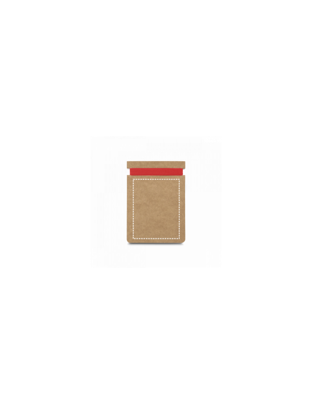 BLOCK NOTES CON 60 FOGLI IN CARTA RECICLATA