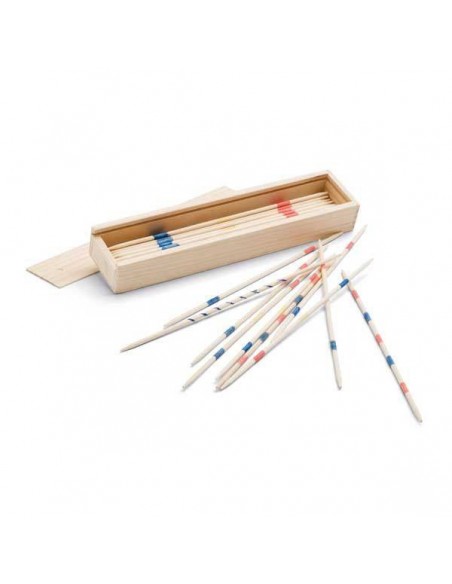 GIOCO MIKADO IN SCATOLA DI LEGNO