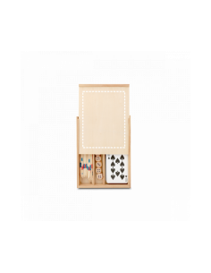 SET DI GIOCHI 4 IN 1 IN SCATOLA DI LEGNO 2