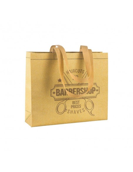 SHOPPER GLITTER CON SOFFIETTO