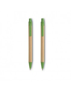 SET MATITA&PENNA IN CARTONE RECICLATO 2
