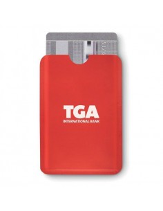 PORTACARD IN PLASTICA PROTEZIONE RFID