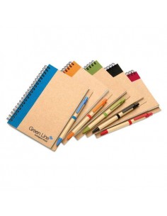 NOTES SPIRALATO ECO PAPER CON PENNA IN ASTUCCIO