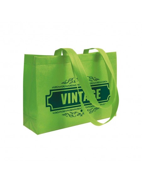 SHOPPER IN TNT LAMINICI LUNGHI E SOFFIETTO