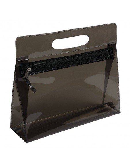 BEAUTY IN PVC LUCIDO CON CHIUSURA E MANIGLIA