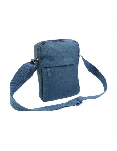 BORSELLO EFFETTO JEANS 2 TASCHE E TRACOLLA REGOLABILE