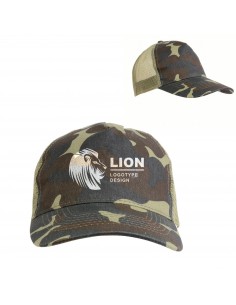 CAPPELLO RETINATO MIMETICO