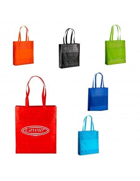 SHOPPER IN TNT ELETTROSALDATO MANICI CORTI