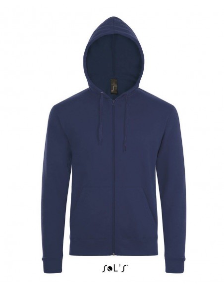 FELPA UNISEX FULL ZIP CON CAPPUCCIO SOL'S