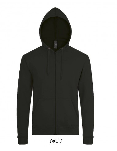 FELPA UNISEX FULL ZIP CON CAPPUCCIO SOL'S