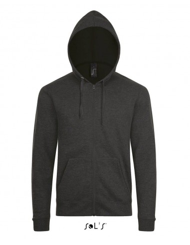 FELPA UNISEX FULL ZIP CON CAPPUCCIO SOL'S