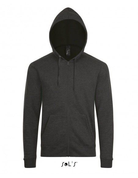 FELPA UNISEX FULL ZIP CON CAPPUCCIO SOL'S