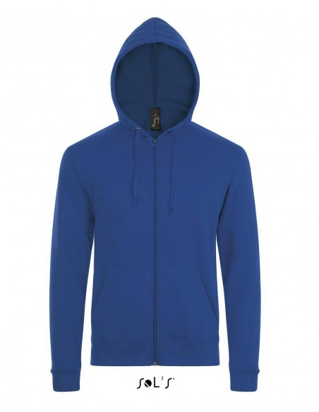 FELPA UNISEX FULL ZIP CON CAPPUCCIO SOL'S