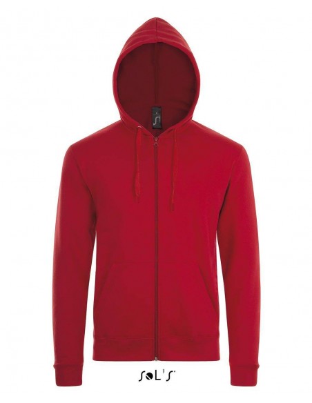 FELPA UNISEX FULL ZIP CON CAPPUCCIO SOL'S
